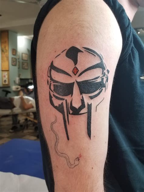 doom mask tattoo